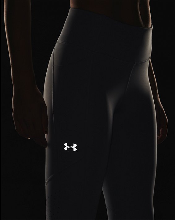 Women's UA Launch Ankle Tights in Blue image number 3